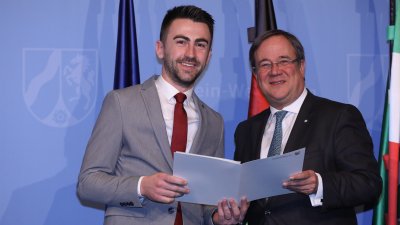 Rettungsmedaille des Landes Nordrhein-Westfalen Ramo Begovic