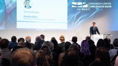 Spitzenforschung im Ruhrgebiet: Ministerpräsident Wüst eröffnet „One Health Ruhr“ auf Zollverein