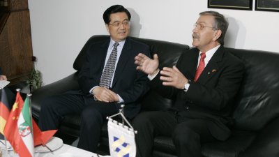 Deutschlandbesuch des Staatspräsidenten der Volksrepublik China, Hu Jintao