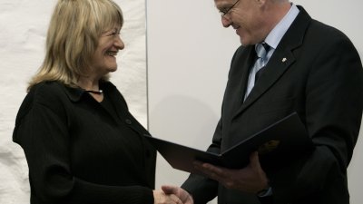 Verleihung des Verdienstkreuzes 1. Klasse