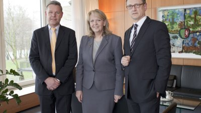 Ministerpräsidentin triff Präsident der Wirtschaftsvereinigung Stahl, 31.03.2011