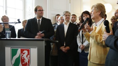Ministerpräsidentin Kraft verleiht Richeza-Preis an Deutsch-Polnisches Jugendwerk, 31.08.2012
