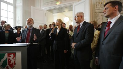 Ministerpräsidentin Kraft verleiht Richeza-Preis an Deutsch-Polnisches Jugendwerk, 31.08.2012
