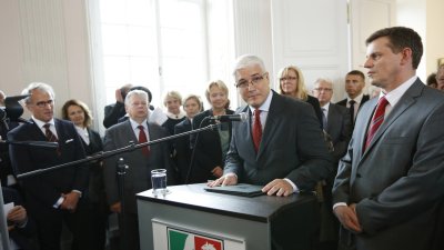 Ministerpräsidentin Kraft verleiht Richeza-Preis an Deutsch-Polnisches Jugendwerk, 31.08.2012