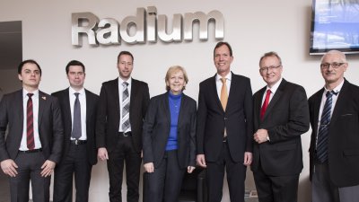 Besuch des Unternehmens Radium Lampenwerk GmbH