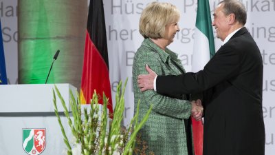 Günther Uecker erhält den Staatspreis des Landes Nordrhein-Westfalen