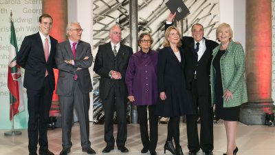 Günther Uecker erhält den Staatspreis des Landes Nordrhein-Westfalen