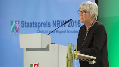 NRW-Staatspreis 2016 an Christel und Rupert Neudeck
