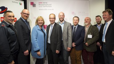 Ministerpräsidentin Hannelore Kraft besucht die dbb-Jugend in Duisburg