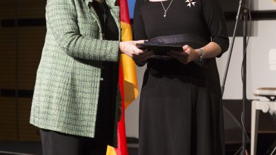 Verleihung des Verdienstordens des Landes Nordrhein-Westfalen an weitere 17 Bürgerinnen und Bürger
