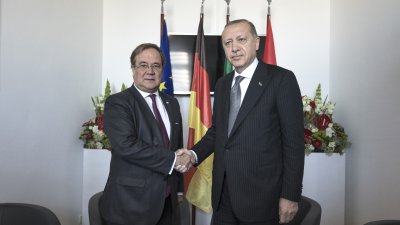 Ministerpräsident Armin Laschet trifft den Präsidenten der Republik Türkei, Recep Tayyip Erdoğan