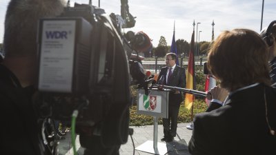 Ministerpräsident Armin Laschet trifft den Präsidenten der Republik Türkei, Recep Tayyip Erdoğan