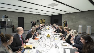 Gemeinsame Regierungssitzung von  Nordrhein-Westfalen und Flandern in Brüssel
