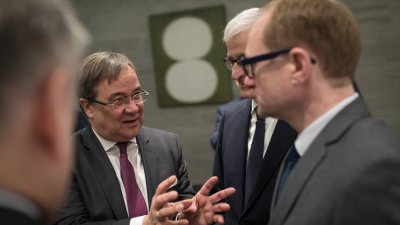 Gemeinsame Regierungssitzung von  Nordrhein-Westfalen und Flandern in Brüssel
