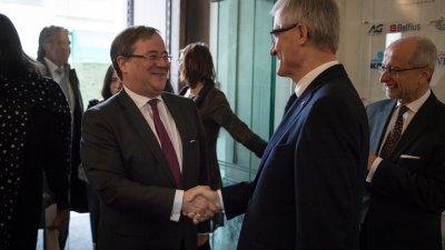 Gemeinsame Regierungssitzung von  Nordrhein-Westfalen und Flandern in Brüssel