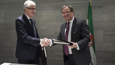 Gemeinsame Regierungssitzung von Nordrhein-Westfalen und Flandern in Brüssel