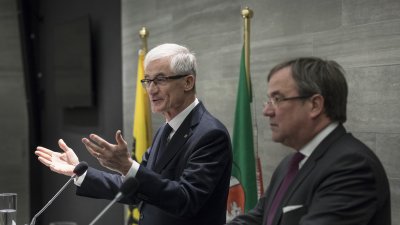 Gemeinsame Regierungssitzung von Nordrhein-Westfalen und Flandern in Brüssel