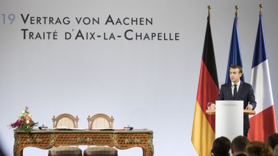 Neuer Deutsch-Französischer Freundschaftsvertrag in Aachen unterzeichnet