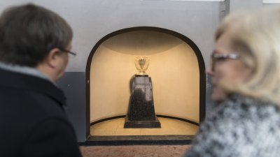 Ministerpräsident Armin Laschet gedenkt in Auschwitz den Opfern des Holocaust