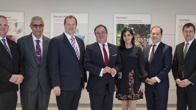 Ministerpräsident Armin Laschet besucht Evonik in New Jersey