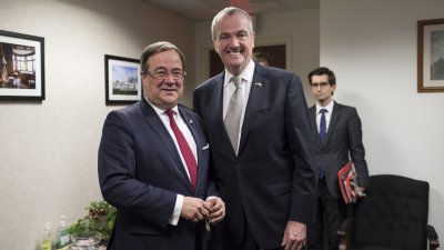 Ministerpräsident Armin Laschet trifft Gouverneur Philip D. Murphy in Trenton (New Jersey)