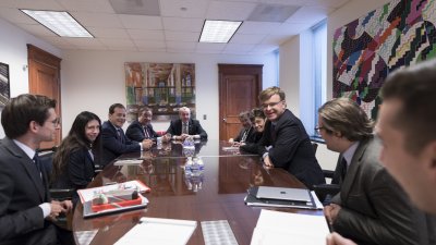 Ministerpräsident Armin Laschet trifft Gouverneur Philip D. Murphy in Trenton (New Jersey)