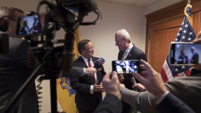 Ministerpräsident Armin Laschet trifft Gouverneur Philip D. Murphy in Trenton (New Jersey)