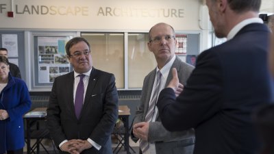 Ministerpräsident Armin Laschet besucht die Rutgers University in New Jersey