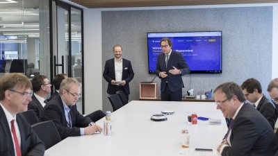 Ministerpräsident Armin Laschet besucht Automotive Mastermind in New York City