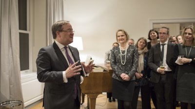 Abendempfang des Ministerpräsidenten und des deutschen Generalkonsolus in New York, David Gill