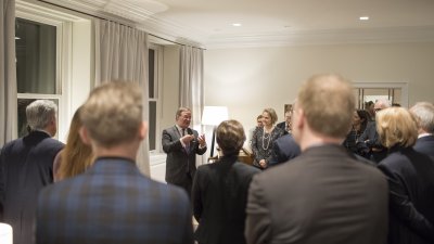 Abendempfang des Ministerpräsidenten und des deutschen Generalkonsolus in New York, David Gill