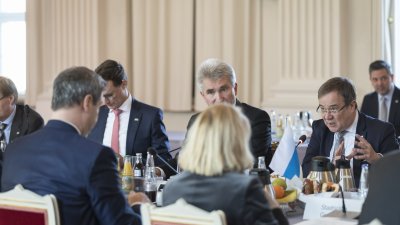 Gemeinsame Kabinettsitzung Nordrhein-Westfalen und Bayern