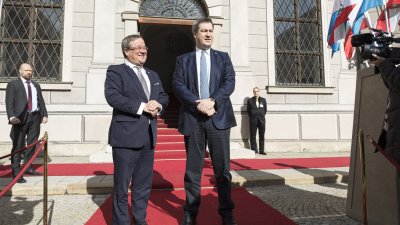 Gemeinsame Kabinettsitzung Nordrhein-Westfalen und Bayern