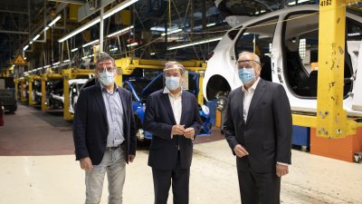 Ministerpräsident Armin Laschet besucht Ford-Werk Köln