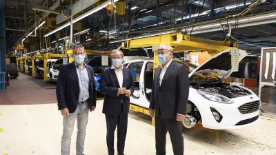 Ministerpräsident Armin Laschet besucht Ford-Werk Köln