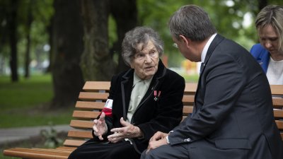Wanda Traczyk-Stawska, Überlebende des Warschauer Aufstandes