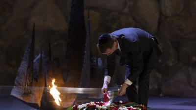 Ministerpräsident Hendrik Wüst besucht die Gedenkstätte Yad Vashem in Jerusalem