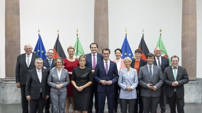 Ministerpräsident Hendrik Wüst ernennt sein neues Landeskabinett