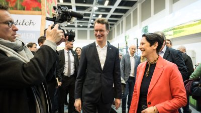 Ministerpräsident Hendrik Wüst besucht Grüne Woche