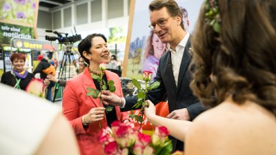 Ministerpräsident Hendrik Wüst besucht Grüne Woche