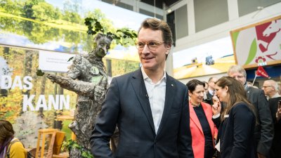 Ministerpräsident Hendrik Wüst besucht Grüne Woche