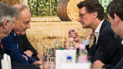 Ministerpräsident Hendrik Wüst besucht Grüne Woche