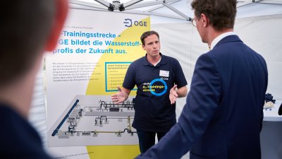 Spatenstich für H2-Trainingsstrecke für den Transport von Wasserstoff mit Ministerpräsident Hendrik Wüst