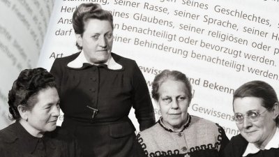 75. Jubiläumsjahr der Verfassung: Die Mütter des Grundgesetzes