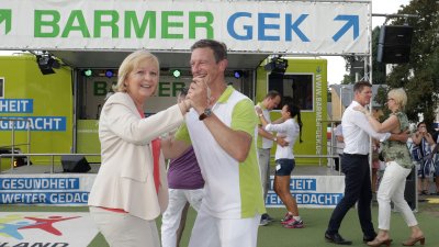 Auf der Meile der Barmer-Initiative "Deutschland bewegt sich"