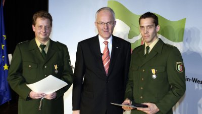 Bertram Utsch (Neukirchen-Vluyn) und Timm Bombosch (Netphen)