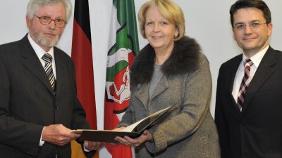 Überreichung Ruhestandsurkunde, 08.01.2013