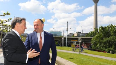 Ministerpräsident Armin Laschet und Willy Borsus unterzeichnen Gemeinsame Erklärung zur Vertiefung der Zusammenarbeit