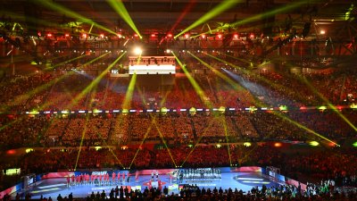 Mit Weltrekord-Spiel: Handball-EM in Düsseldorf gestartet