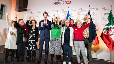 Engagementpreis NRW 2023: Vier herausragende Projekte ausgezeichnet